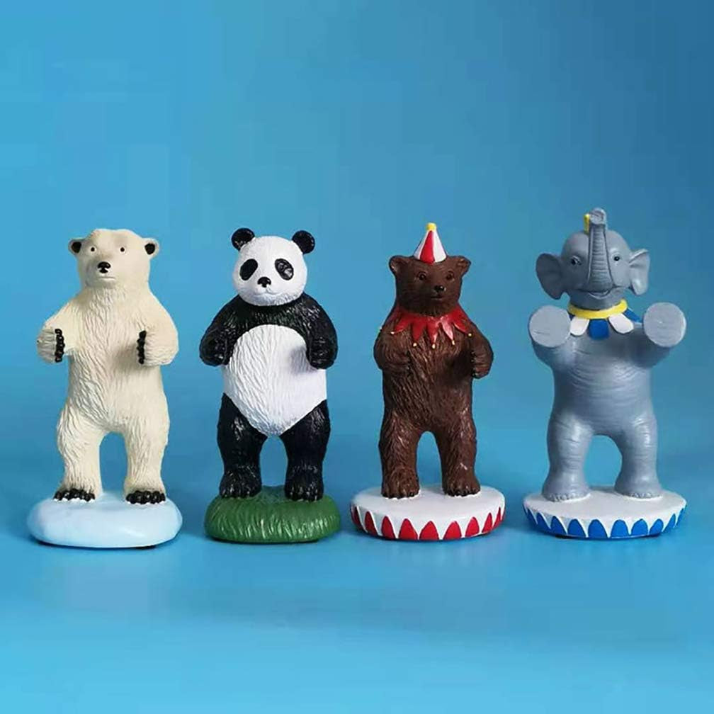 Fun Eyeglass Holder Display Stands - Home Office Decorative Glasses Accessories (Brown Bear)