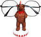 Fun Eyeglass Holder Display Stands - Home Office Decorative Glasses Accessories (Brown Bear)